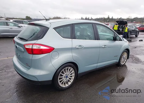 2014 Ford C-Max Hybrid Sel z USA, uszkodzony, nr VIN 1FADP5BU5EL520796
